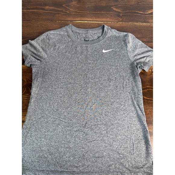 Nike Dri-FIT Gray T-Shirt Soccer Graphic Tee Women's Medium Athletic Top & Pants - Picture 3 of 16